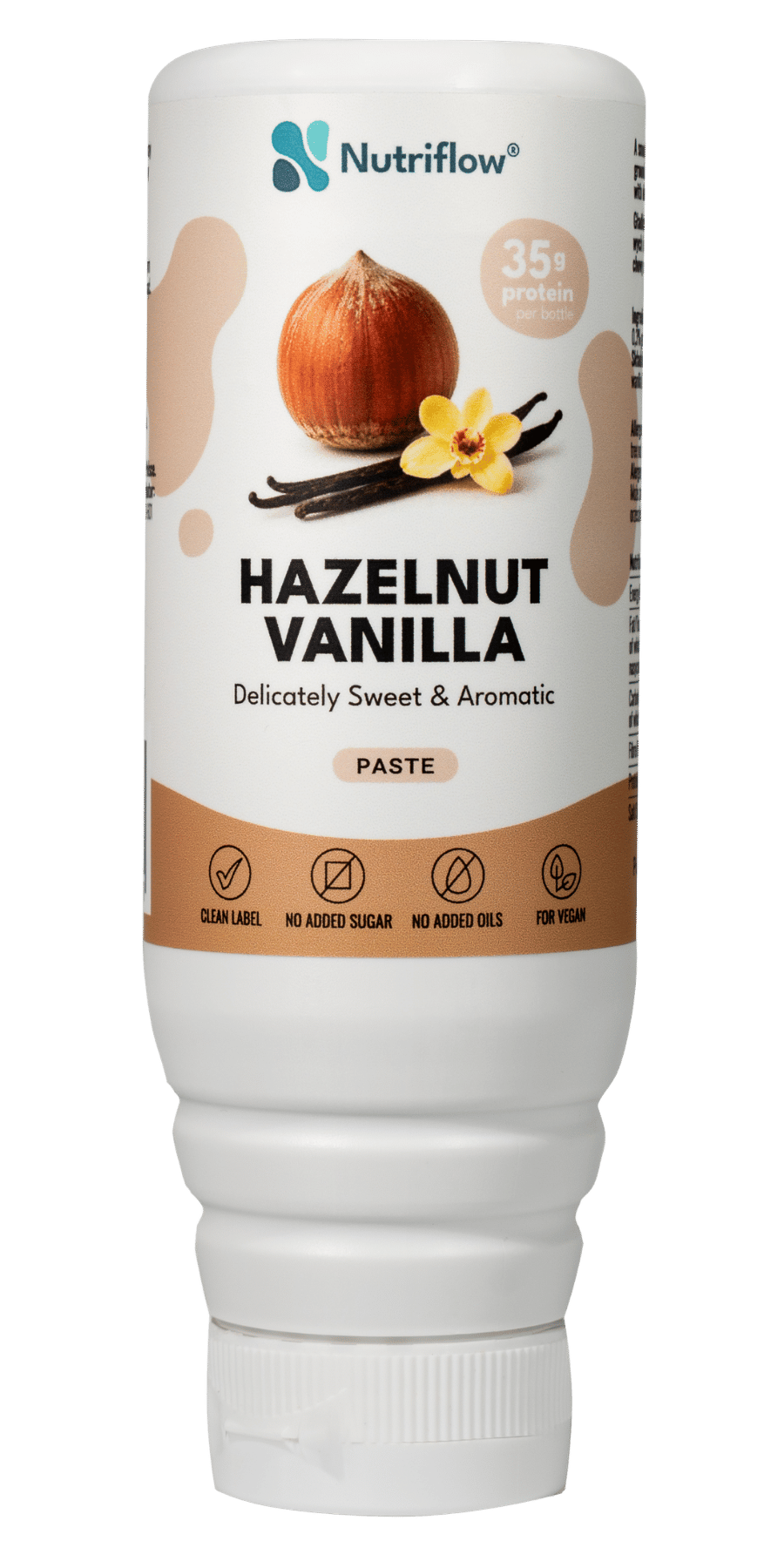 NutriFlow — pasta orzechowa w squeeze bottle