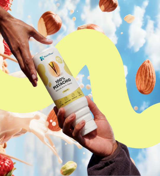 NutriFlow – pasta orzechowa w squeeze bottle